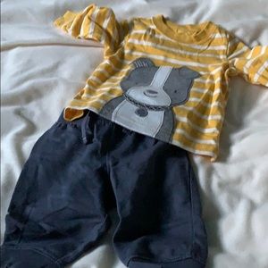 Little boy matching two piece